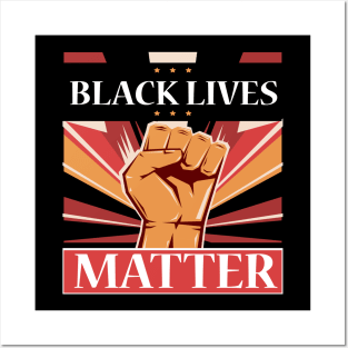 black lives matter Posters and Art